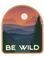 Be Wild Vista Sticker