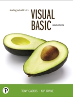 STARTING OUT W/VISUAL BASIC