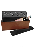 Wine Box with Tools Leatherette