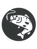 Fish & Hook Sticker