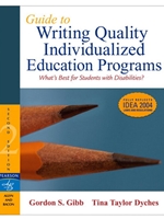 GUIDE TO WRITING QUALITY INDIV.EDUC.