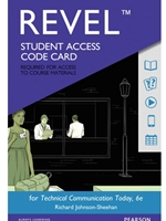 IA: ENG 310 :REVEL FOR TECHNICAL COMMUNICATION TODAY-- ACCESS CARD