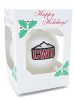 CWU Ball Holiday Ornament