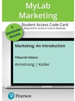 IA:MKT 362: MARKETING-MYLAB MARKETING W/ETEXT