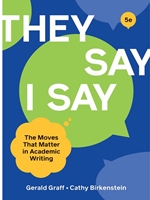 IA:ENG 511: THEY SAY I SAY