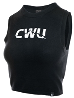 Black CWU Sweater Tank Top