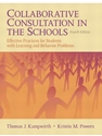 COLLABORATIVE CONSULTATION IN SCHOOLS