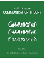 IA:COM 401/ELEF 322: A FIRST LOOK AT COMMUNICATION THEORY