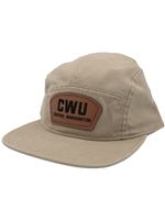 Khaki CWU Flat Bill Camper Hat