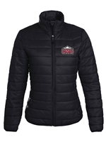 CWU Ladies Black Puffer Jacket