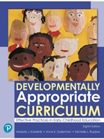 DEVELOPMENTALLY APPROPRIATE CURRICULUM: EFFECTIVE PRACTICES IN EARLY CHILDHOOD EDUCATION