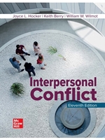 IA:COM 362: INTERPERSONAL CONFLICT