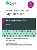 IA:BUAN 406/506: BUSINESS ANALYTICS W/MYLAB STATISTICS