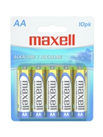 Maxell Alkaline Batteries - AA 10Pk BP