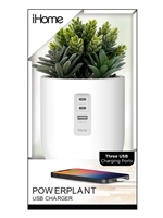 iHome POWERPLANT Plant Charging Station - White