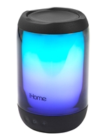 iHome PLAYGLOW+ Waterproof Bluetooth Speaker with Mega Battery - Black