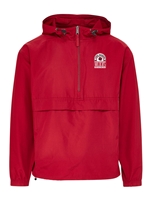Crimson 1/4 Zip Windbreaker