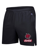 Black Woven 5' Short