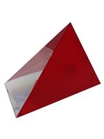 Paperweight Pyramid Black Award (Customizable)