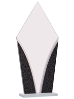 Diamond Designer Glass Award (Customizable)
