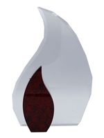 Pearl Double Flame Award (Customizable)