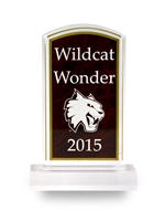 Acrylic Red Marble Image Award