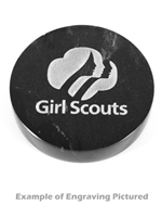 Marble Round Paperweight (Customizable)