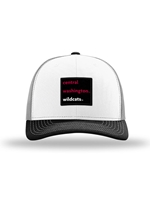 White Trucker Hat With Patch