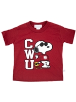 Toddler Red Snoopy Tee