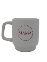 White CWU Mama Mug