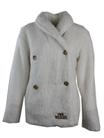Ivory Sherpa Peacoat