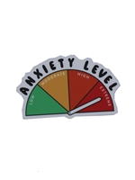 Anxiety Level Sticker