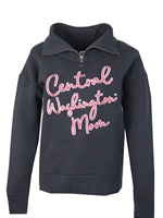 Central Mom Quilted 1/4 Zip