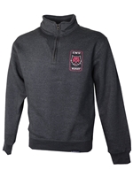 CWU Wildcats Charcoal 1/4 Zip