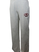 CWU Heather Gray Varsity Pant
