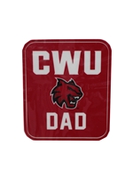 CWU Dad Sticker