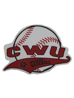 CWU Baseball Sticker