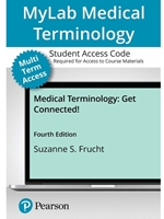 IA:CDFS 417/517: MYLAB MEDICAL TERMINOLOGY WITH PEARSON ETEXT ACCESS CARD FOR MEDICAL TERMINOLOGY: GET CONNECTED!