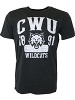CWU Wildcats Charcoal Tee