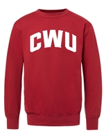Crimson CWU Crew Neck Sweatshirt