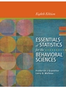 ESSEN.OF STAT.F/BEHAVIORAL SCI. (LL)