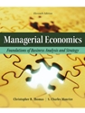 MANAGERIAL ECONOMICS