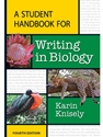 STUDENT HANDBOOK F/WRITING IN BIOLOGY