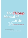 CHICAGO MANUAL OF STYLE