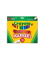Broad Tip Crayola Markers 12ct