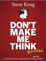 DON'T MAKE ME THINK!,REVISITED