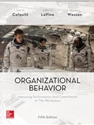 ORGANIZATIONAL BEHAVIOR