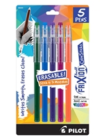 Frixion Color Sticks 0.7mm 5pk Pen Set