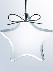 Ornament Crystal Star (Customizable)