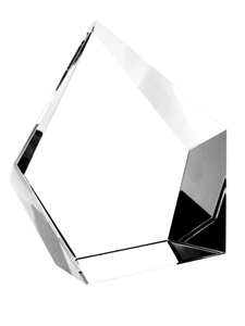 Crystal Glimmer Award (Customizable)